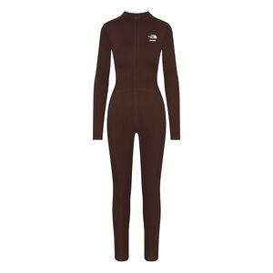 SKIMS/ The North Face Brown Refina Bodysuit